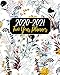 2020-2021 Two Year Planner: Beautiful Flowers Cover, 24 Months Planner Calendar January 2020 to Dece by Dora Blossom