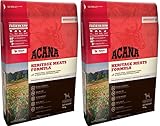 ACANA Heritage Meats Dog Food, 4.5 Pound Bag (2 Pack)