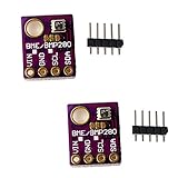 DIYmall Bme280 Pressure Temperature Sensor Module with IIC I2c for Arduino(Pack of 2PCS)