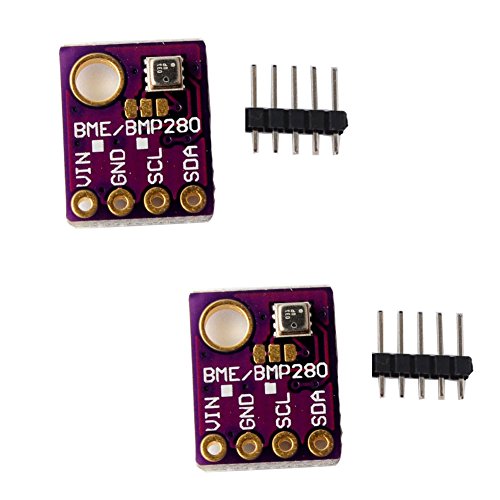 DIYmall Bme280 Pressure Temperature Sensor Module with IIC I2c for Arduino(Pack of 2PCS)