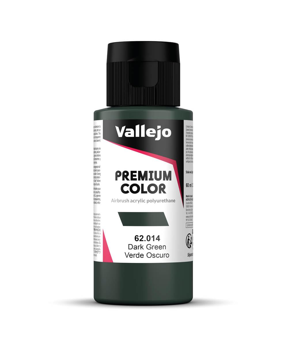 62014 Vallejo Premium RC Dark Green 60ml