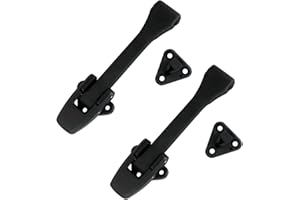 HONFQP Hood Latch Kit Hood Latches 2PCS Compatible with Ford L9000/ Ford Semi Trucks Accessories Parts Replaces HLK2340K F4HZ-16700-A Louisville L-Series Left Right Latch Assy Hood
