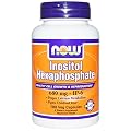 Now Foods Inositol Hexaphosphate 680 mg - IP-6 - 100 Veg Capsules
