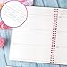 BooQool 2019 Planner - Planner 2019 Weekly & Monthly Planner 12 Monthly Tabs Twin Wire Binding Clear Cover Pockets 8