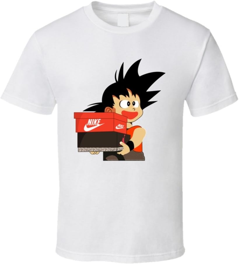 The Quotable Tees Goku Dragonball Sneakerhead Anime Fan T Shirt L White