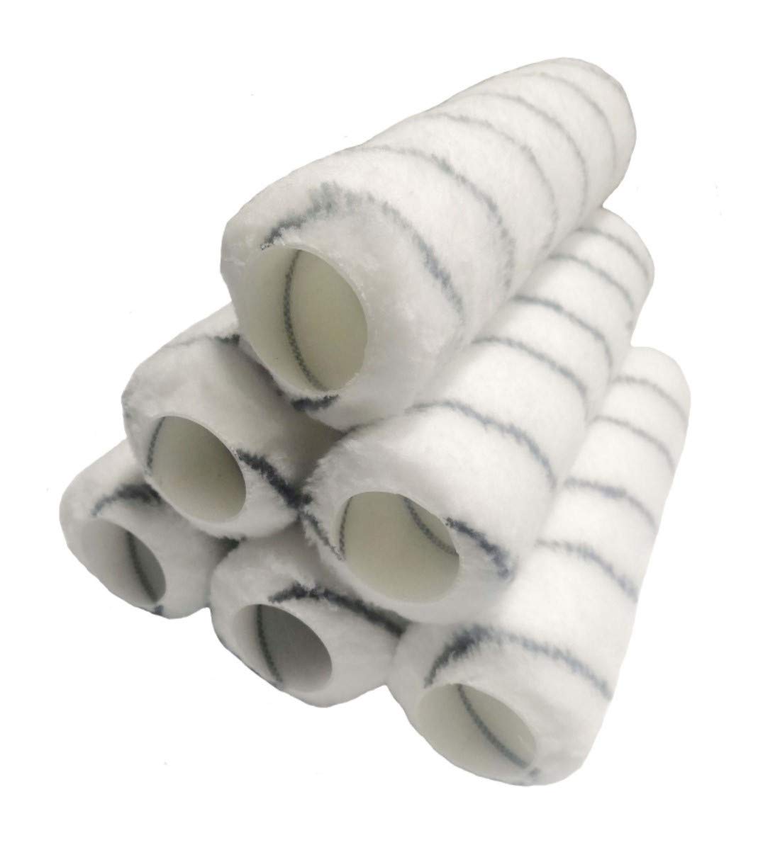 Paint Roller Covers, 6 Pack. 9" Roller Sleeves, DIY Covers for Paint Rollers, Naps for Paint Roller Brush, Home Painting Supplies, Nap for Roller Frame, Covers for Paint Roller. (6 Pack)