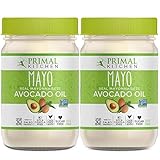 Primal Kitchen - Avocado Oil Mayo, Dairy Free, Whole30 and Paleo Approved (12 oz) - 2 Pack