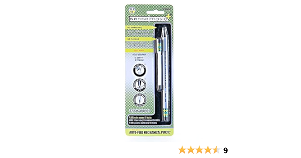 Amazon Com Ticonderoga Sensematic Disposable Automatic Pencil 0 7 Mm Pack Of 6
