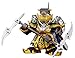 BANDAI Hobby SD BB408 YuanShu Zssa &TianKaiZhuang BB Senshi Sangokuden Model Kit
