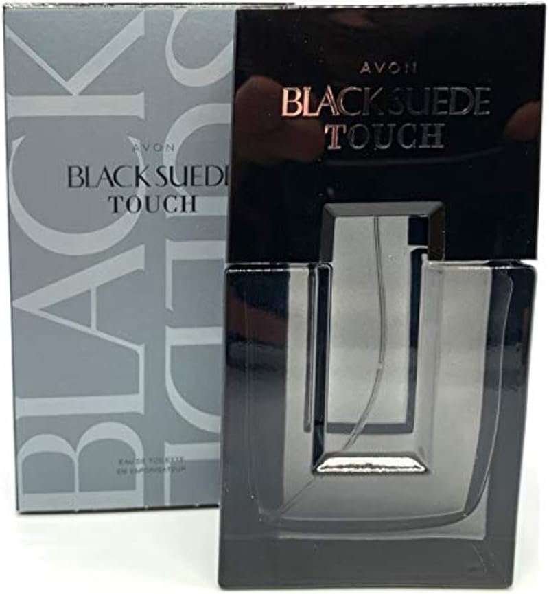 Avon Black Suede Touch EDT Spray 75 ml Men Oriental Spicy Ginger Patchouli