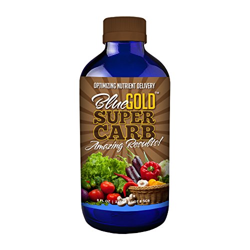 Blue Gold Super Carb Natural NOP Compliant Carbohydrate Molasses Liquid Concentrate for Soil Hydroponics Aquaponics Aeroponics: Microbe Biology Root Growth, No Gunking Root Rot, Less Reservoir Foam.
