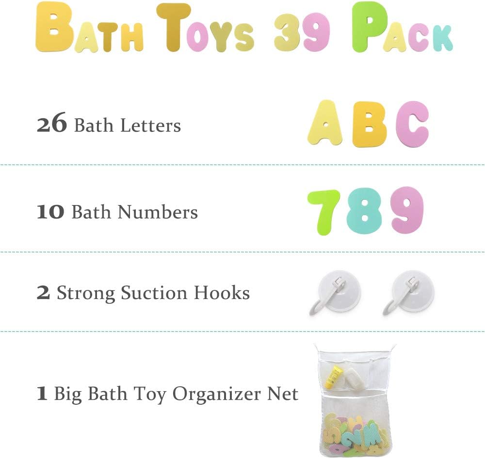 non toxic bath letters