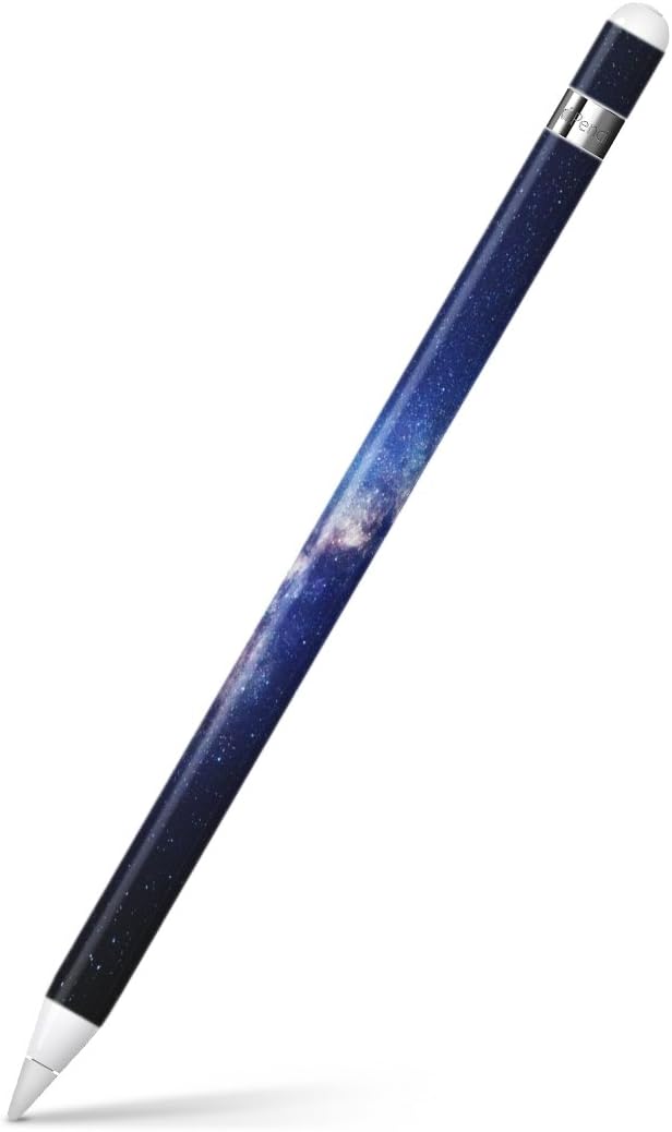 igsticker Ultra Thin Protective Body Stickers Skins Universal Decal Cover for Apple Pencil 1st Generation (Apple Pencil Not Included) 014939 Star Night Sky Aurora Rainbow Colors View Natural