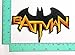 Batman Catoon Patch Logo Sew Iron on Embroidered Appliques Badge Sign Costume
