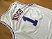 Space Jam #1 Bugs Bunny Basketball Jersey Tune Squad Looney Toones Basketball Jerseys White (X-Large)