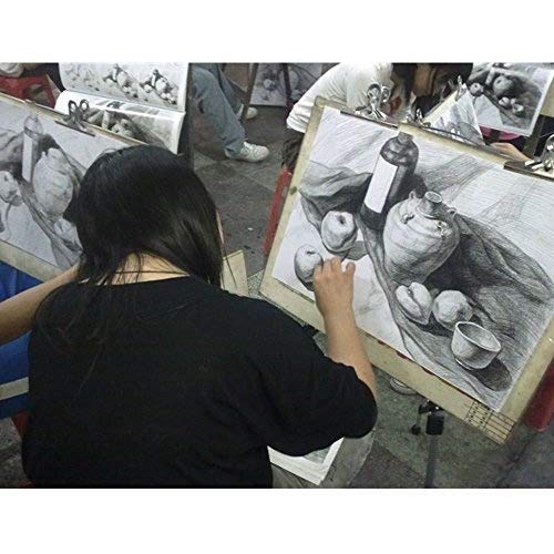 Sketch Pencil Set,Morkia 18pcs Sketching Pencil with 3 Charcoal Pencil 2 Eraser 3 Paper Pens 1 Pencil Sharpener 1 Pencil Extender with Roll Up Canvas Carry Pouch Set Art Craft 29pcs in Total for Beginners Artist Student