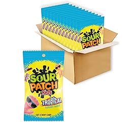 SOUR PATCH KIDS Tropical Soft & Chewy Candy, 12-8