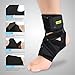 Yosoo Health Gear Yosoo Ankle Brace - Breathable Neoprene Adjustable Compression Ankle Support stabilizer for Ankle Sprain Tendons, One Size, Black