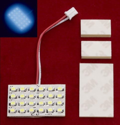 Valenti Jewel LED room lamp extension plate high brightness 24 LED (SMD) Blue NOSK-B2424-1