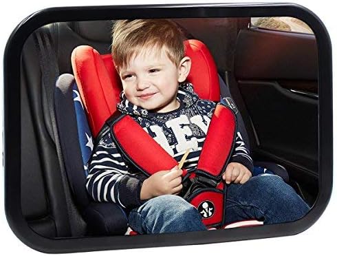 Baby Car Mirror Rear Facing for Back Seat by Hippih,360 Degree Adjustable
