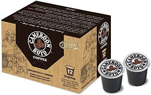 Cameroon Boyo Coffee Single Serve cups for Keurig and Single Serve Machines - 12 Count