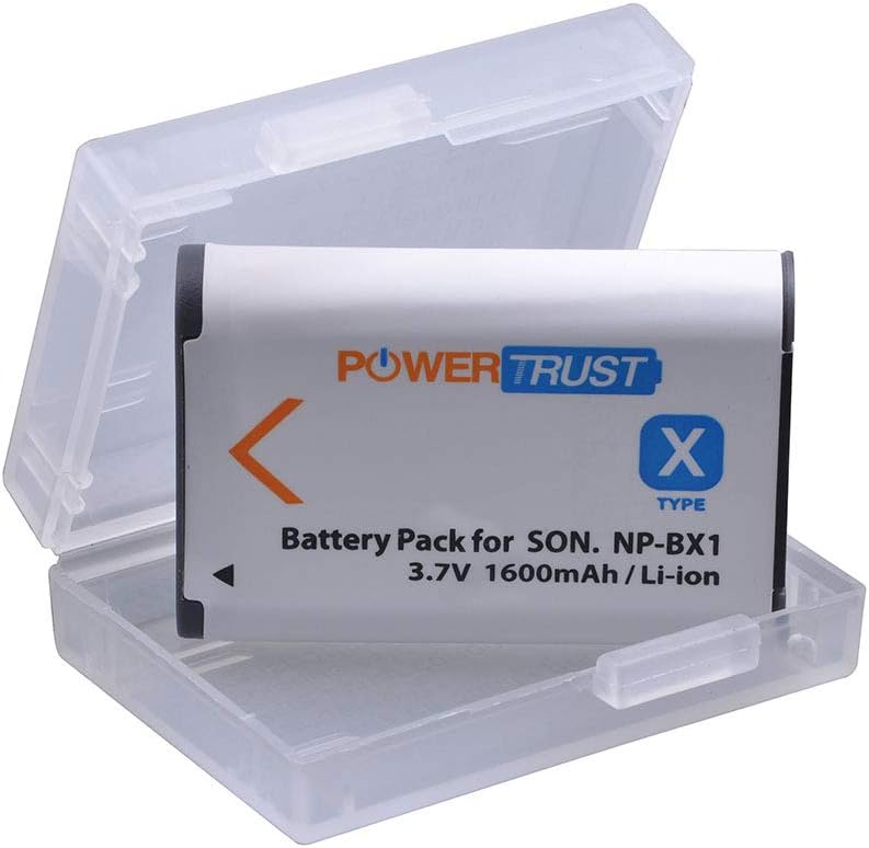 PowerTrust 2x NP-BX1 Batteries with LED Dual Charger for Sony ZV-1, ZV-1F, RX100 IV, RX100 V, RX100VI, RX100VII, HX60, AS50 - Image 5