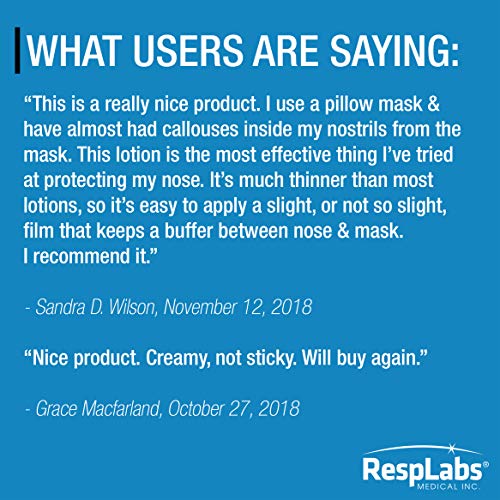 resplabs CPAP Moisture Therapy Cream, cpapchap - Petroleum Free CPAP Nasal Moisturizer - 1.40 Fl Oz