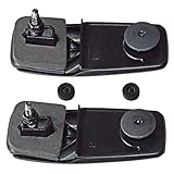 Rear Window Liftgate Glass Hinge Set Left & Right for Ford Escape Mercury Mariner Mazda Tribute 2008 2009 2010 2011 2012 -Replaces# 8L8Z-78420A68-C 8L8Z78420A68C 8L8Z78420A68D