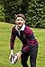 Guinness Wine and Navy Striped Rugby Jersey