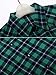 OCHENTA Women's Long Sleeve Button Down Classic Plaid Shirt