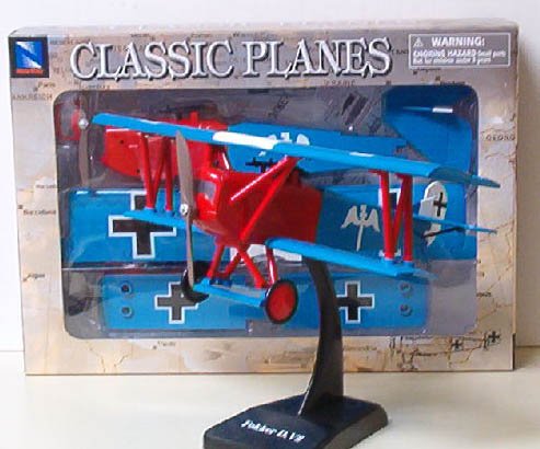 German Fokker D.VII WWI Fighter Kit by Newray