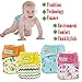 Asenappy Cloth Diaper 4 PCs Reusable Diapers Leak-Proof Diaper Cover with Wet Bag Washable Baby Diaper.