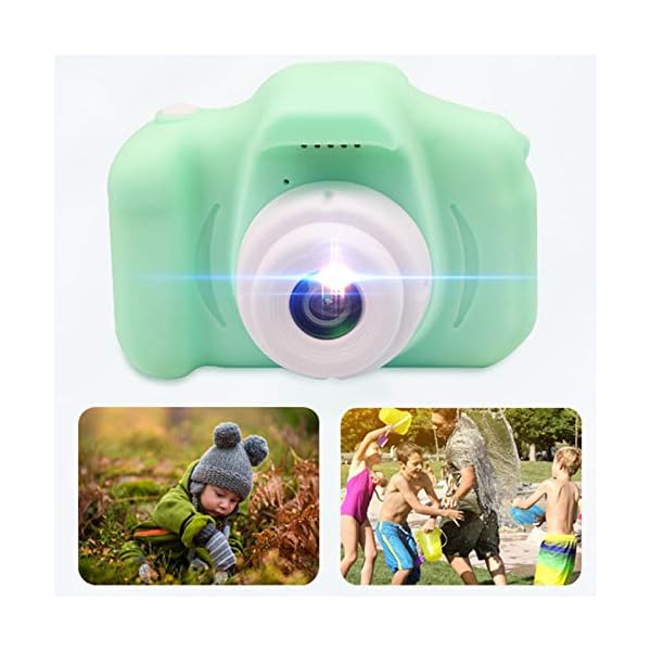 Walmeck X2 Mini Digitalkamera Fotoaufnahme Stilvolle Camcorder für Kinder – Bild 3
