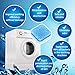 30 Pieces Solid Washing Machine Cleaner Effervescent Tablet Washer Cleaner Deep Cleaning Remover with Triple Decontamination for Bath Room Kitchen