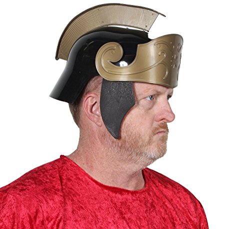 Alexanders Costumes Men's Deluxe Roman Helmet