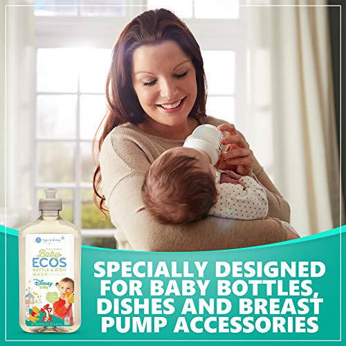 Earth Friendly Products Ecos Disney Baby Bottle Dish Soap Wash, Free & Clear, Hypoallergenic, 17Oz (Pack of 6), 6 Count - Thumbnail 2