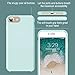 TORRAS Designed for iPhone SE Case 2nd/ iPhone 7 Case/iPhone 8, Liquid Silicone Gel Rubber Case Soft Microfiber Compatible with iPhone 8/ iPhone 7/ iPhone SE 2nd Generation, Mint