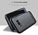 Galaxy S8 Plus Case SunRemex Luxury Leather Grain with Full Body Protective and Anti-Scratch and Non-Slip Design Design for Samsung Galaxy S8 Plus(2017) (Black)