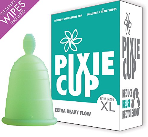 (Extra Large) Ranked 1 for Most Comfortable Menstrual Cup and Better Removal Stem Than All Other Brands - Every Cup Purchased One is Given to a Woman in Need!