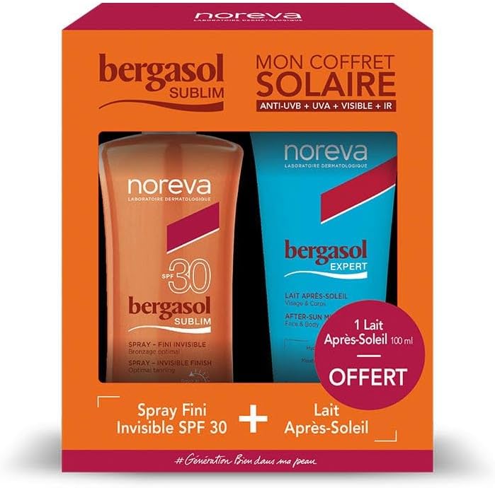 Noreva Bergasol Sublim Spray Invisible SPF30 125ml + After-Sun Milk 100ml