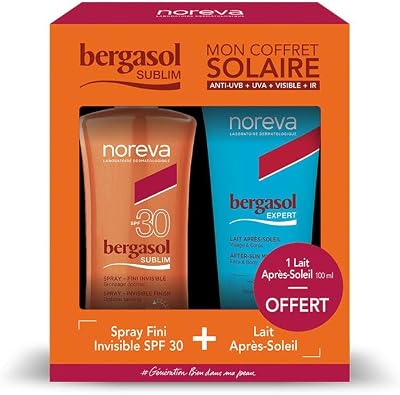 Noreva Bergasol Sublim Spray Invisible SPF30 125ml + After-Sun Milk 100ml