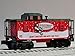 LIONEL Illuminated Christmas Express Caboose O Gauge