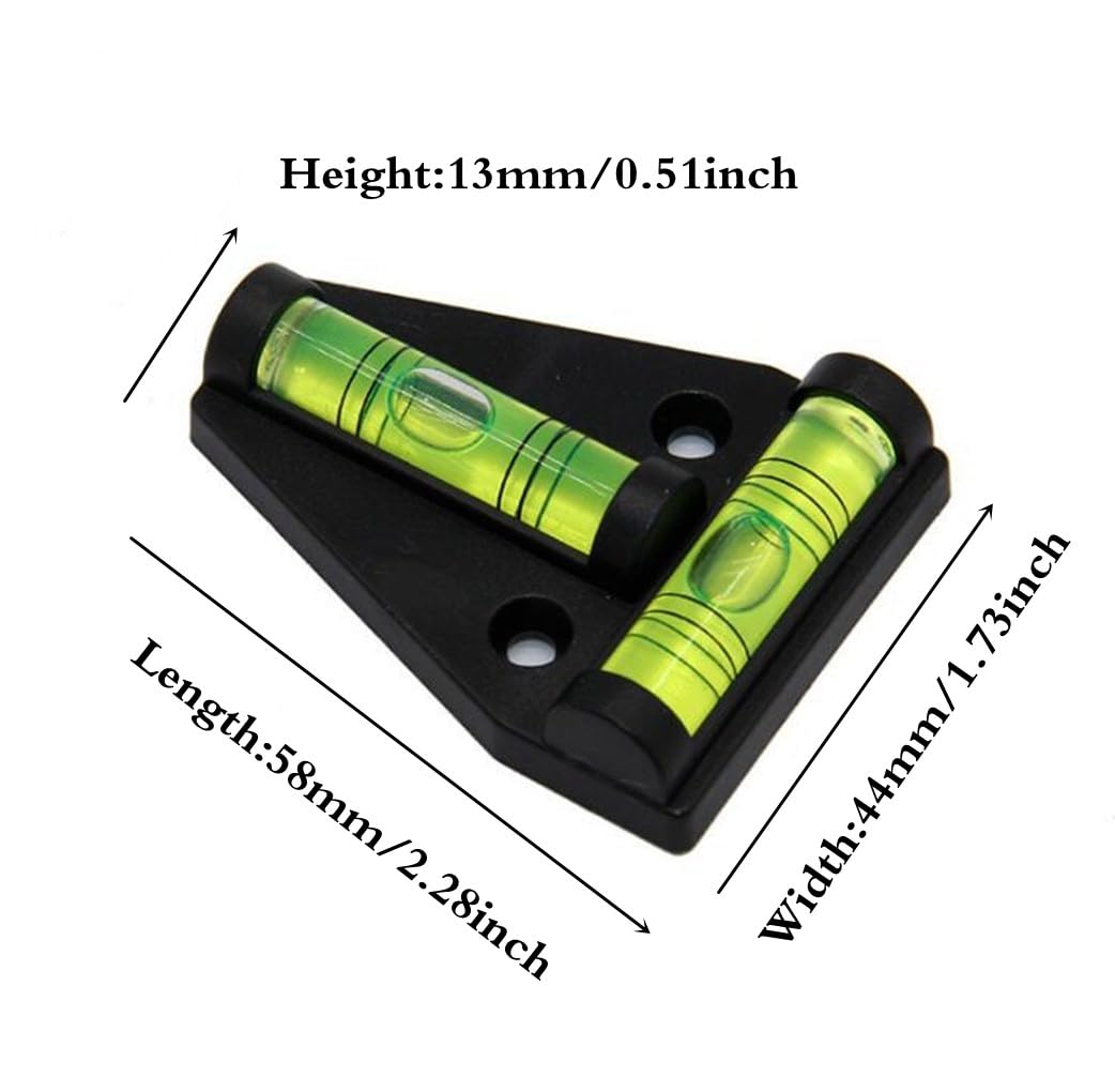 Mua T Level with Screws, Cross Check Bubble Spirit Levels Measuring ...