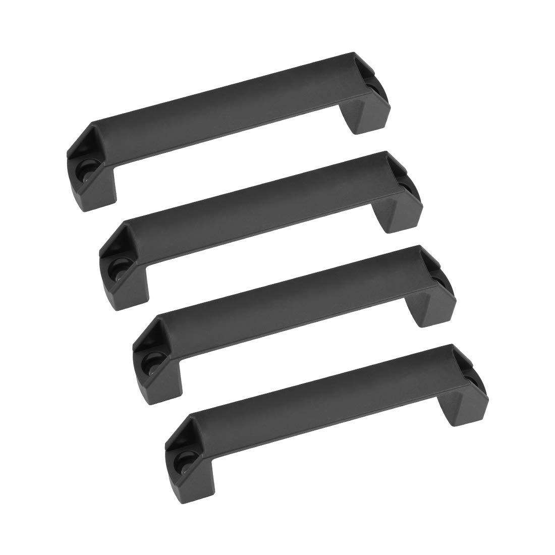 Photo 1 of uxcell Plastic Pull Handles 146mm Hole Centers for Luggage Mechanical Equipment 4Pcs