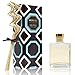 HOUZZ Interior Lemongrass & Ginger Home Fragrance Reed Diffuser | Scent Notes: Lemongrass, Eucalyptus, Ginger, Thyme, Cedarwood & Sage