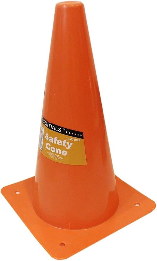 Orange Safety Cones, for Sports or Traffic, Durable