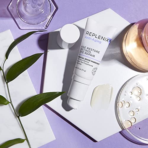 Replenix AntiWrinkle Retinol Eye Repair Anti Aging Eye Cream for Dark