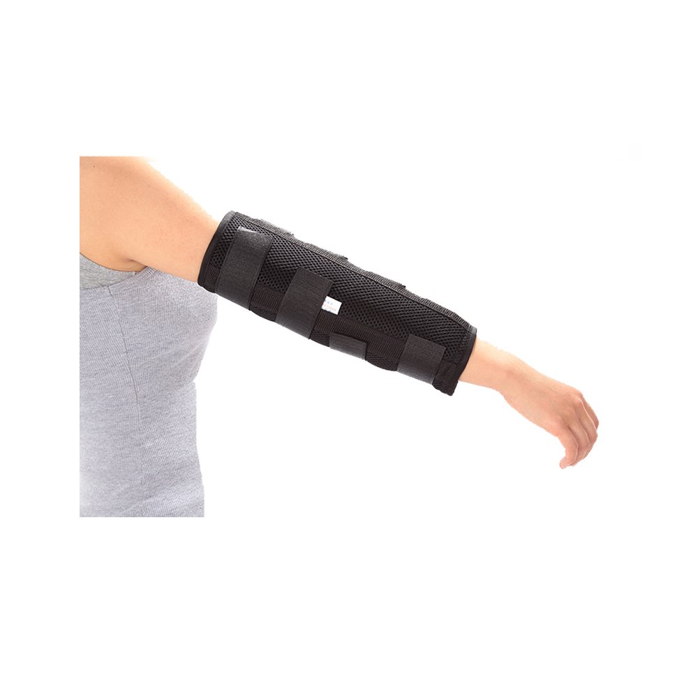 BraceAbility Elbow Stabilizer Brace Elbow Immobilizer Splint & Arm Straightener