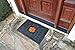 FANMATS - 11353 NCAA Clemson University Tigers Vinyl Medallion Door Mat , Black , 19