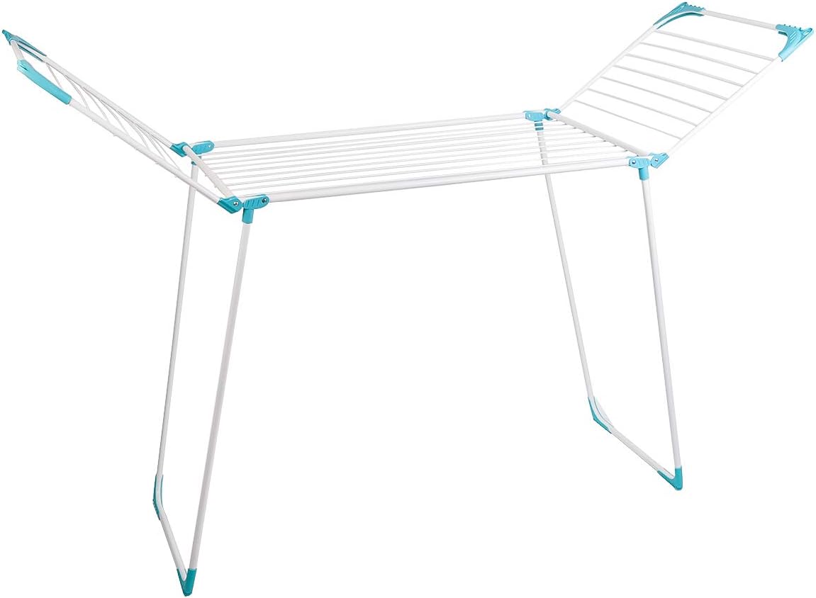 Drynatural Clothes Drying Rack, Foldable Compact Metal Laundry Drying Rack, Featured Extra Large Size, Rustproof, 67.32 x 21.05 x 44.5 Inches